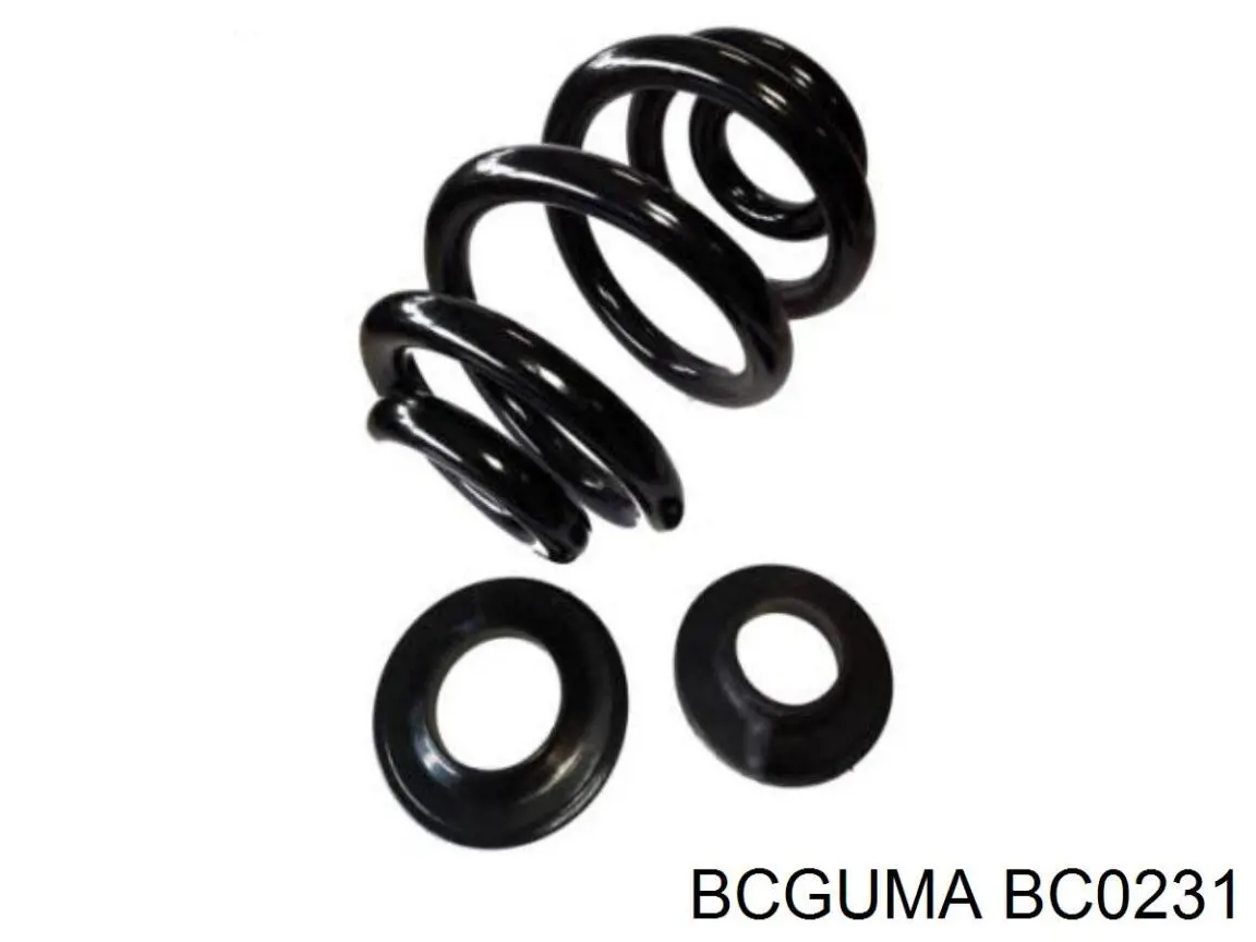 Aislador de resorte trasero inferior de goma Bcguma BC0231 precio, desde 5,49 EUR