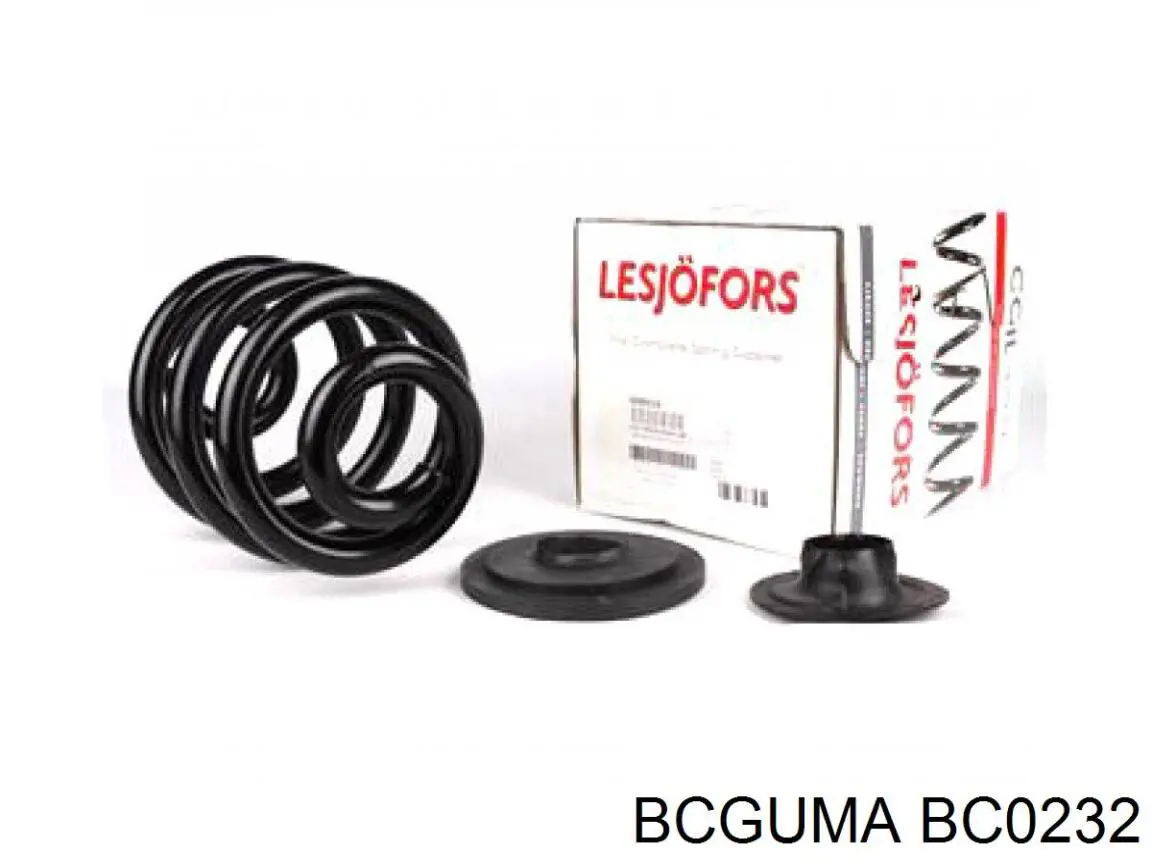 Aislador de resorte trasero inferior de goma Bcguma BC0232 precio, desde 5,32 EUR