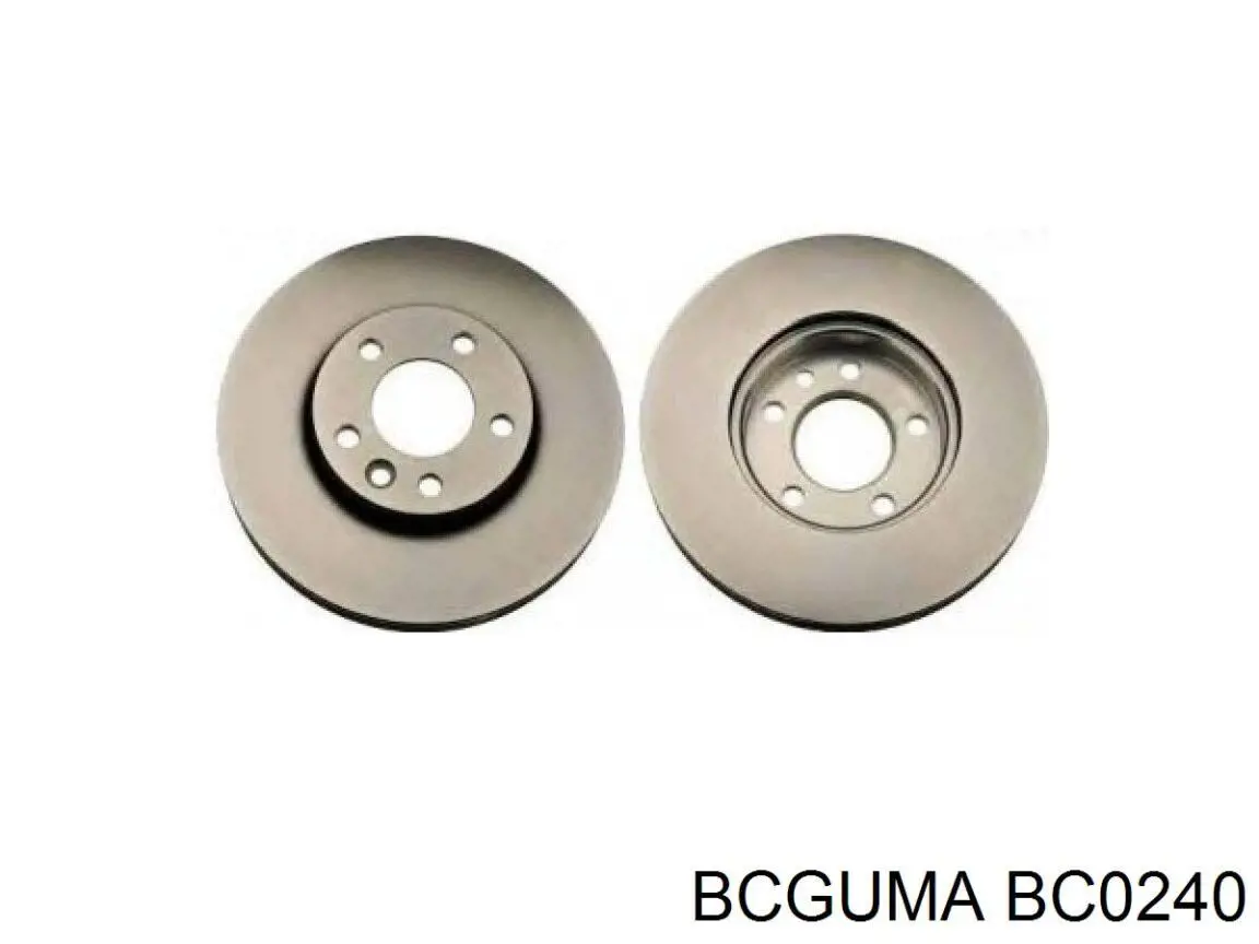 BC0240 Bcguma Soporte izquierdo de motor con silentblock