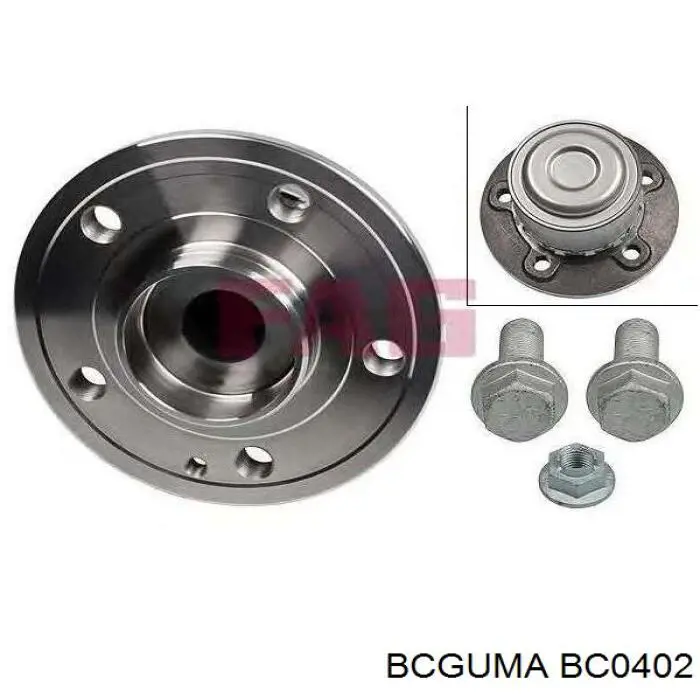BC0402 Bcguma Silentblock de brazo de suspensión delantero inferior