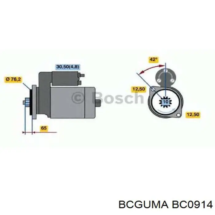 Comprar BC0914 Bcguma Buje de barra estabilizadora delantera