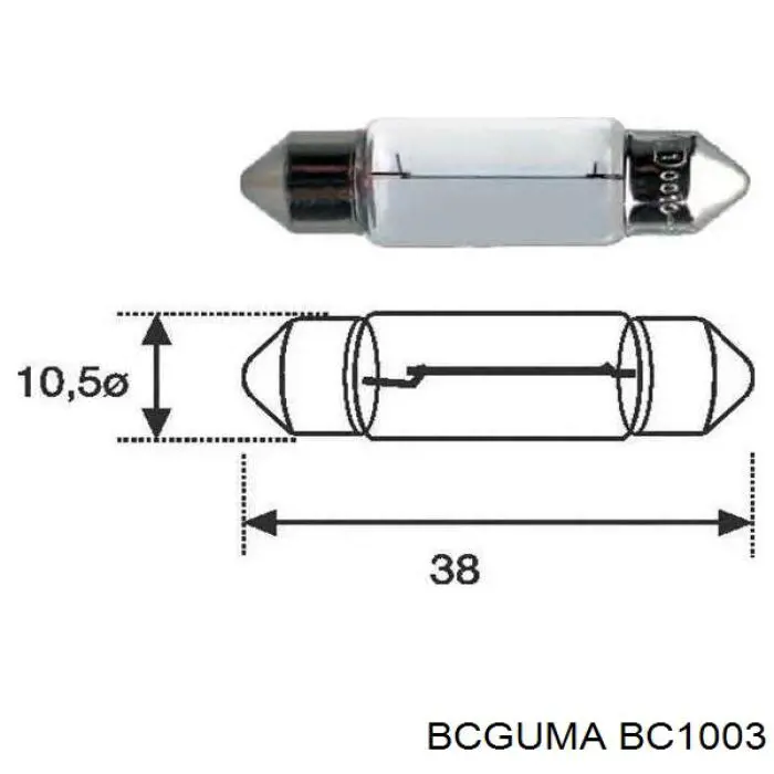 Buje del amortiguador delantero Bcguma BC1003 precio, desde 3,63 EUR