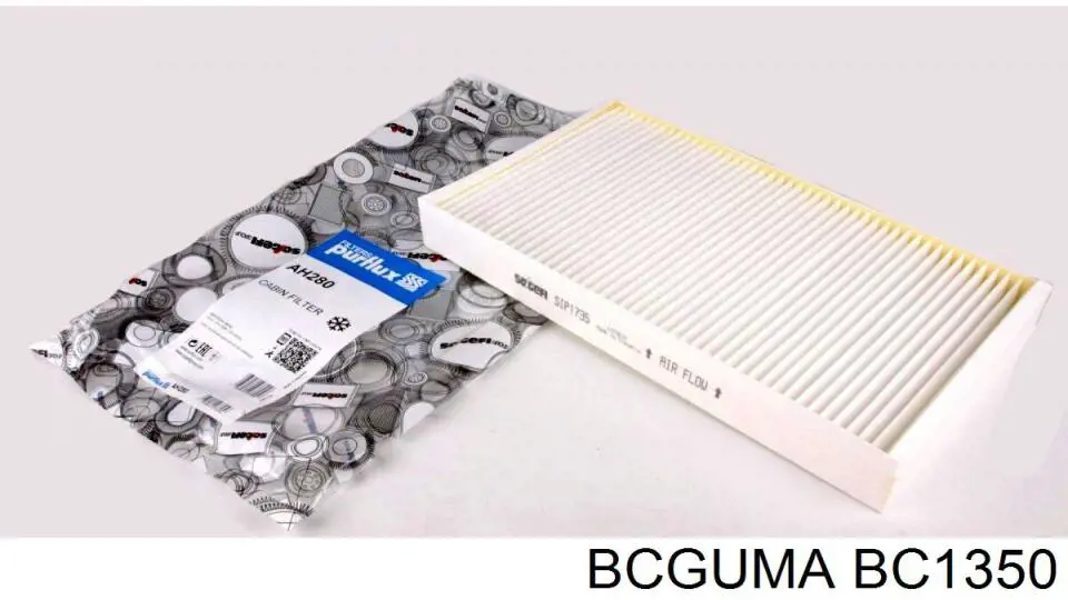 BC1350 Bcguma Tope de la ballesta delantera