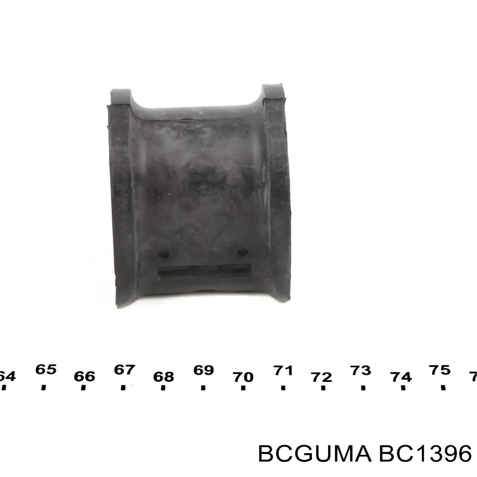 BC1396 Bcguma Buje de barra estabilizadora delantera