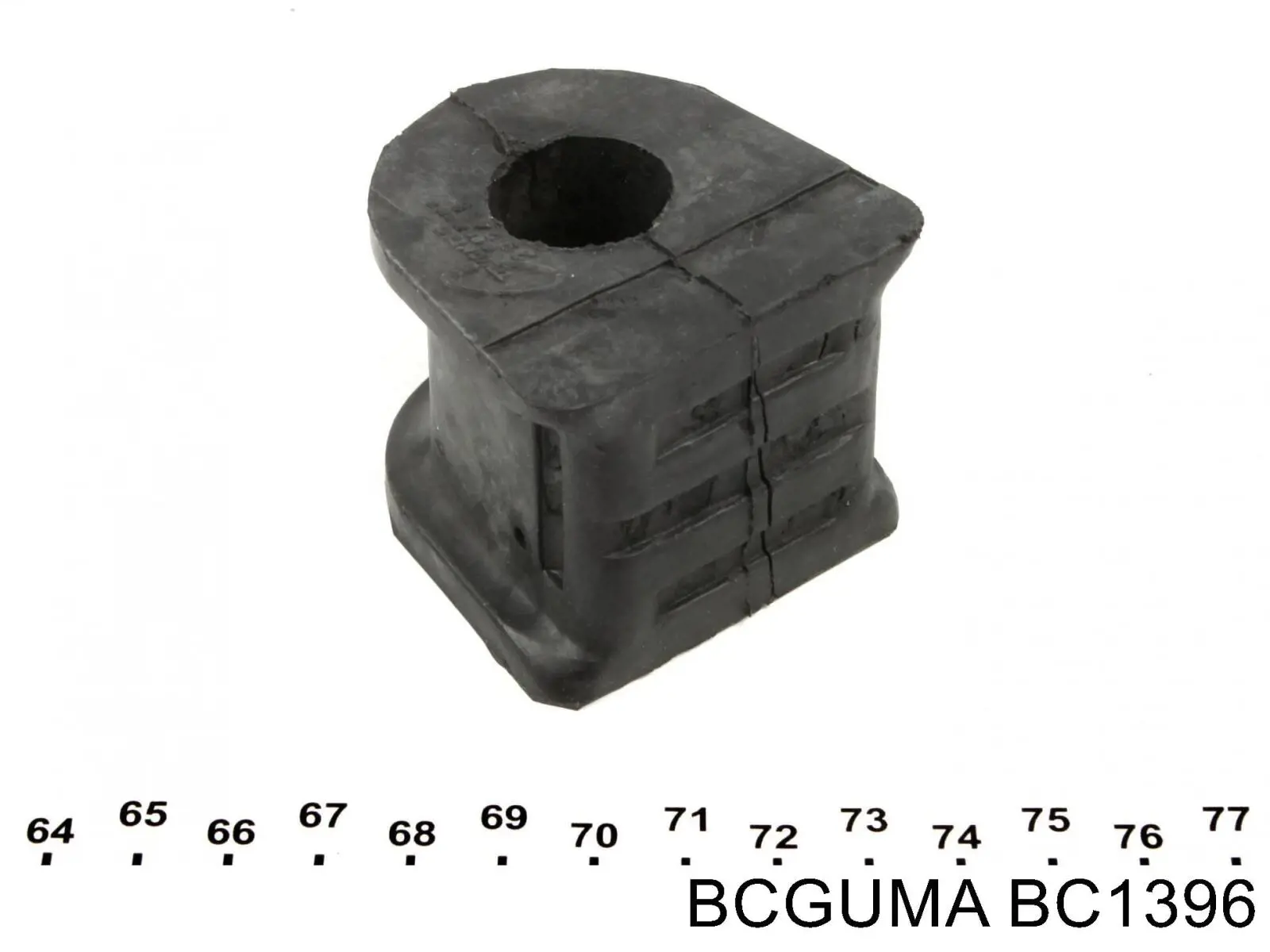 Buje de barra estabilizadora delantera Bcguma BC1396 precio, desde 4,63 EUR