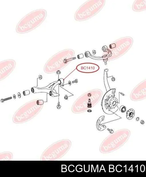 Silentblock de brazo de suspensión Bcguma BC1410 precio, desde 19,75 EUR