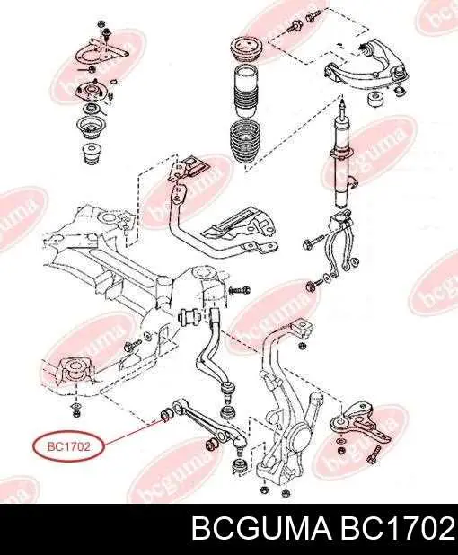 Silentblock de brazo de suspensión Bcguma BC1702 precio, desde 8,92 EUR