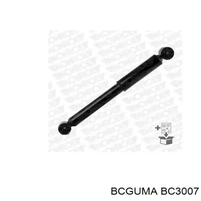 BC3007 Bcguma silentblock de amortiguador trasero