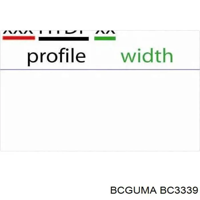 Comprar BC3339 Bcguma Mangueta trasera derecha