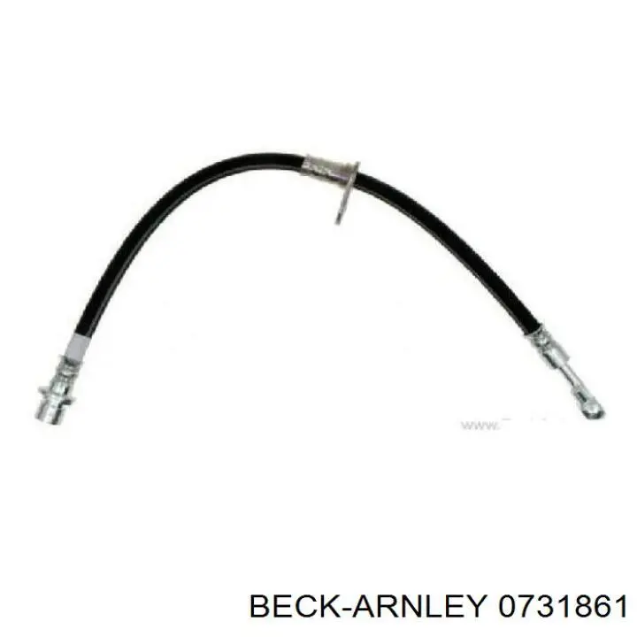 0731861 Beck Arnley tubo flexible de frenos delantero izquierdo