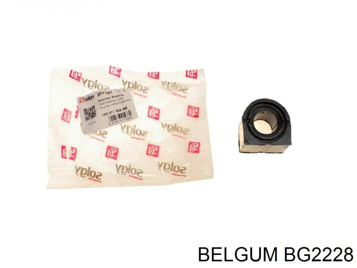 BG2228 Belgum Buje de barra estabilizadora delantera