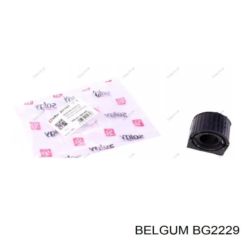 Buje de barra estabilizadora delantera BG2229 Belgum