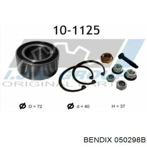 Cojinete de rueda trasero Skoda Octavia 1U2