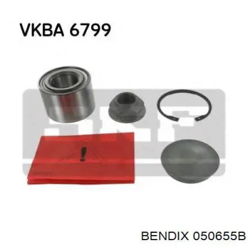 Cojinete de rueda trasero Renault DUSTER 2 HM