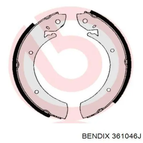 Zapatas de freno traseras Ssang Yong 4833005000
