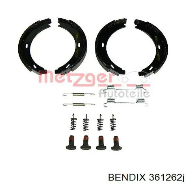 Juego de zapatas de frenos, freno de estacionamiento Mercedes E C124