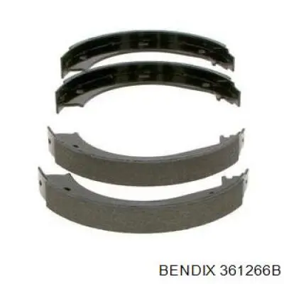 Juego de zapatas de frenos, freno de estacionamiento BMW 5 E28