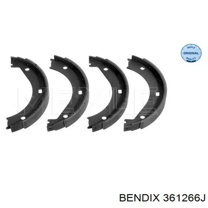 Juego de zapatas de frenos, freno de estacionamiento BMW 5 E28