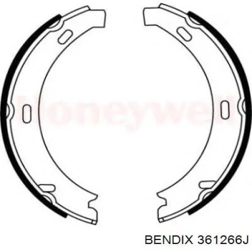 Juego de zapatas de frenos, freno de estacionamiento BMW 5 E28