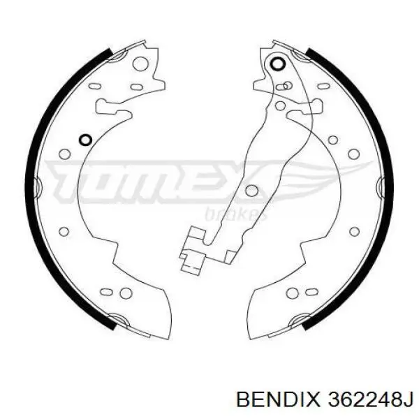 Zapatas de freno de tambor traseras Jurid/Bendix 362248J precio, desde 27,35 EUR