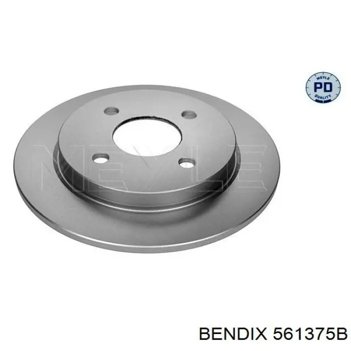 Disco de freno trasero Ford Sierra 1 GBC