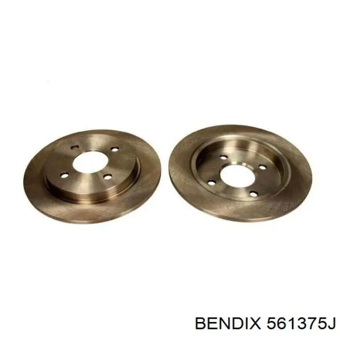 Disco de freno trasero Ford Sierra 1 GBC