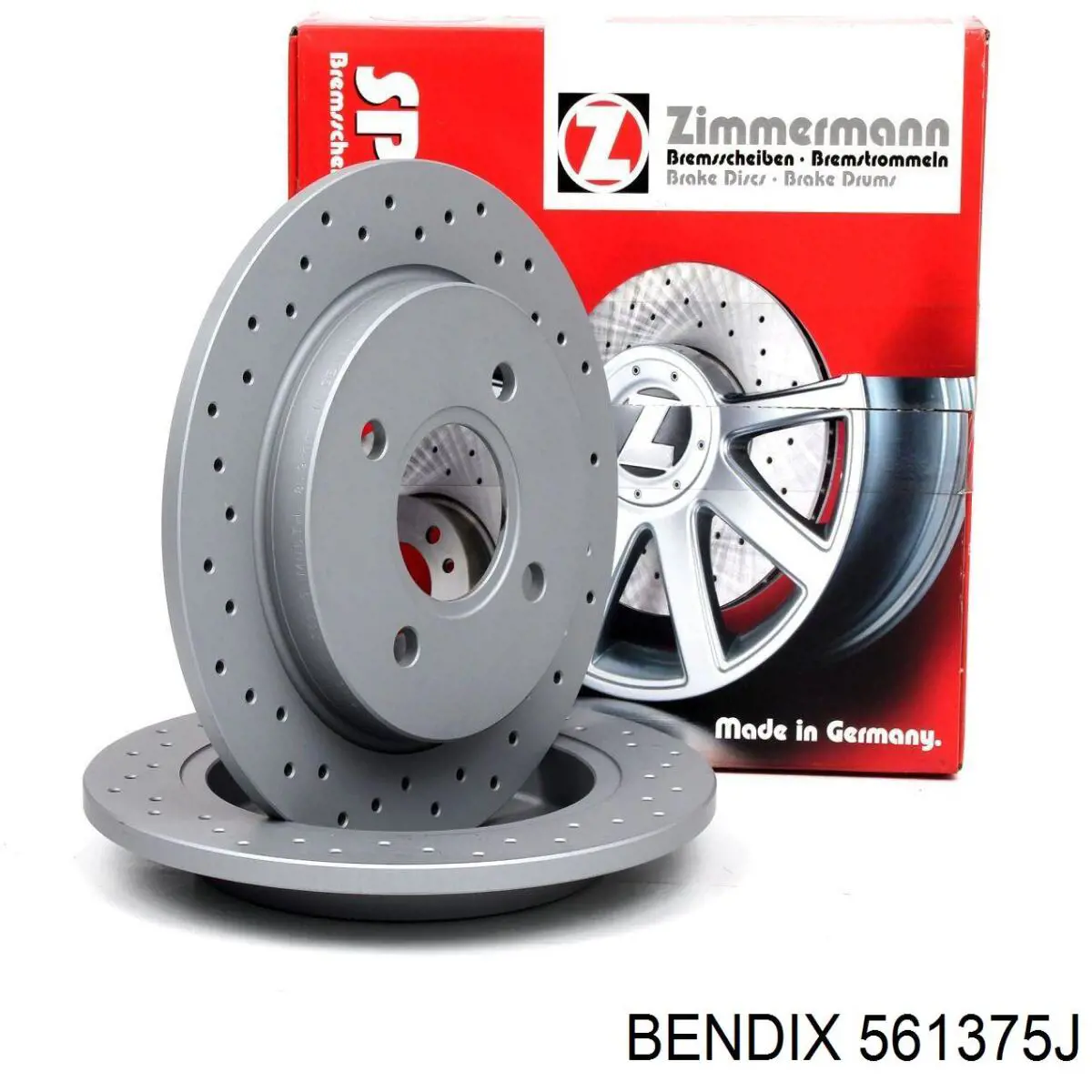 Disco de freno trasero Ford Sierra 1 GBC