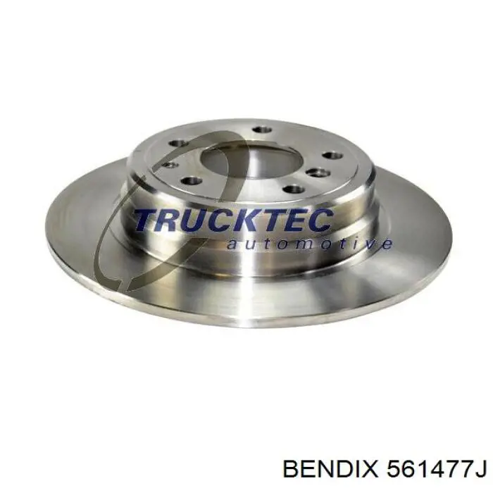 Disco de freno trasero BMW 5 E34