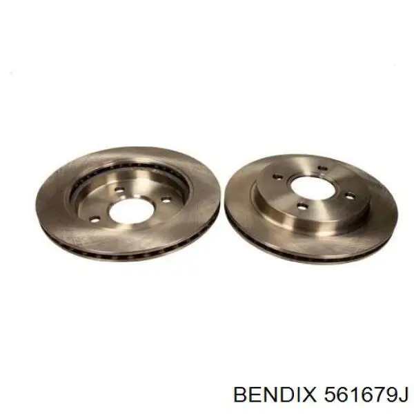 561679J Jurid/Bendix disco de freno trasero