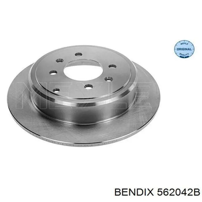 562042B Jurid/Bendix disco de freno trasero