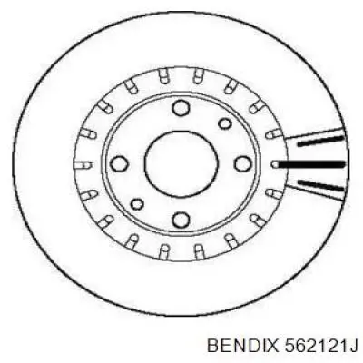 562121J Jurid/Bendix Discos