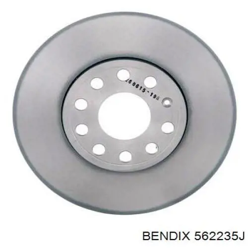 Freno de disco delantero Volkswagen Caddy 2 9K9