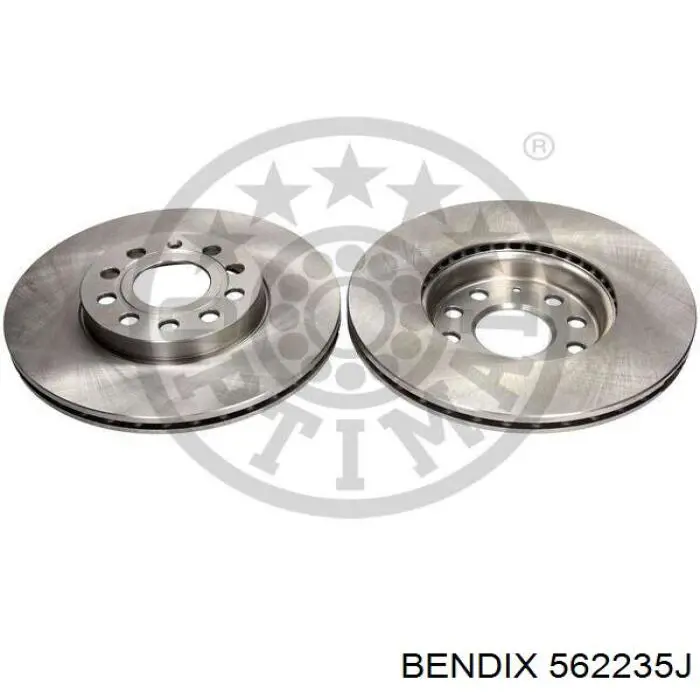 Freno de disco delantero Volkswagen Caddy 2 9K9