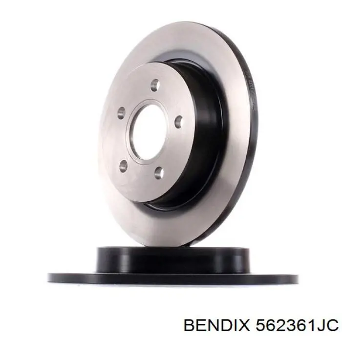 562361JC Jurid/Bendix disco de freno trasero