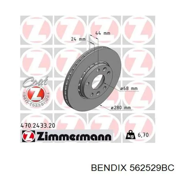 Freno de disco delantero Renault DUSTER 2 HM