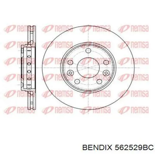 Freno de disco delantero Renault DUSTER 2 HM
