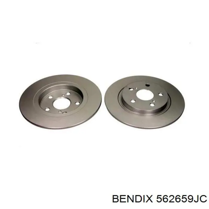 562659JC Jurid/Bendix disco de freno trasero