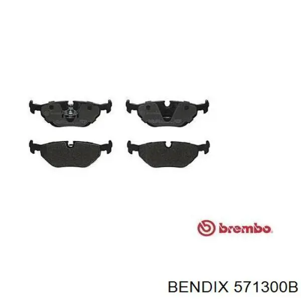 Pastillas de freno traseras BMW 5 E28