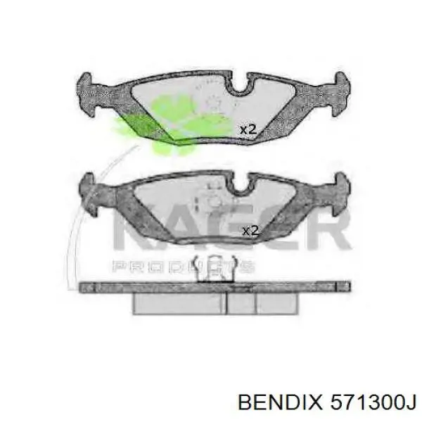 Pastillas de freno traseras BMW 5 E28
