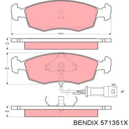571351X Jurid/Bendix