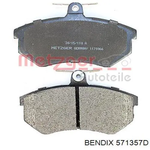 Pastillas de freno delanteras Seat Toledo 1 1L