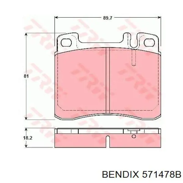 571478 Jurid/Bendix