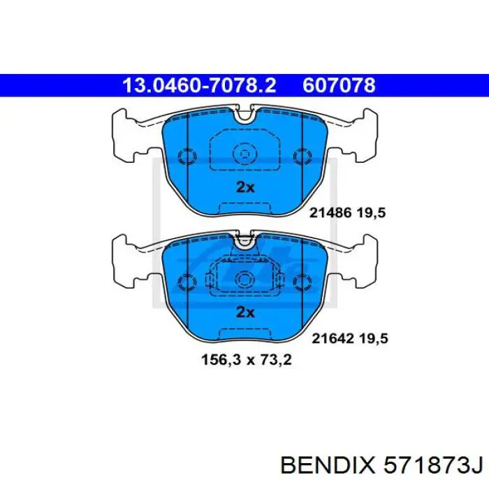 Comprar 571873J Jurid/Bendix Pastillas delanteras de freno