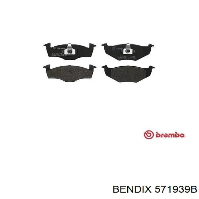 Pastillas freno delanteras Jurid/Bendix 571939B precio, desde 23,24 EUR