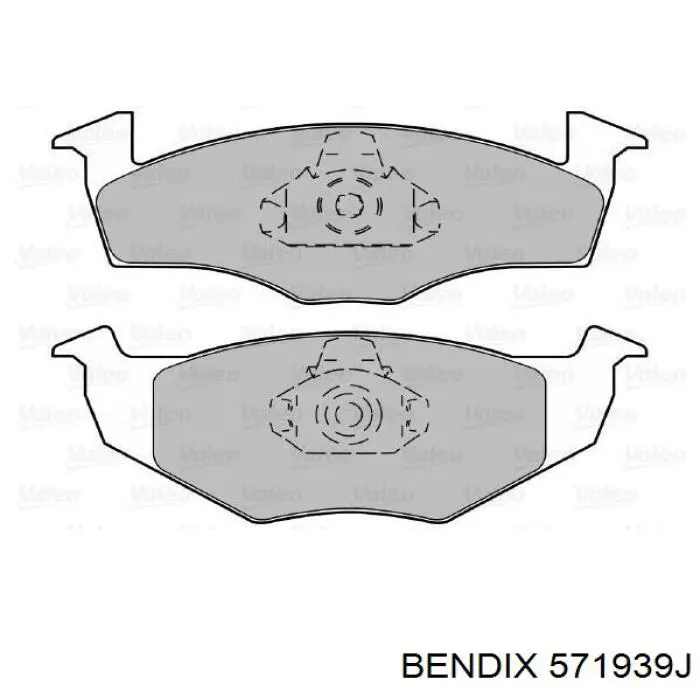 Pastillas freno delanteras Jurid/Bendix 571939J precio, desde 25,38 EUR