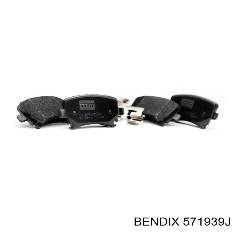 Pastillas de freno 571939J Jurid/Bendix