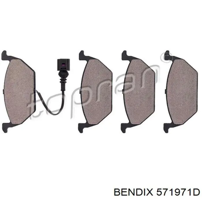 Pastillas freno delanteras Jurid/Bendix 571971D precio, desde 21,16 EUR