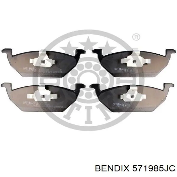 Pastillas de freno delanteras Seat Ibiza 5 KJ1, KJG