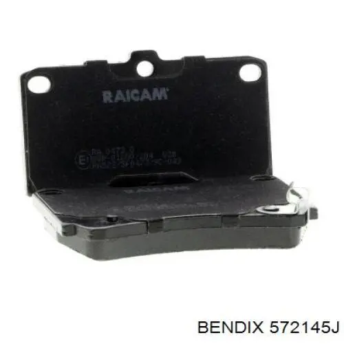 Pastillas de freno delanteras Mazda 323 BA