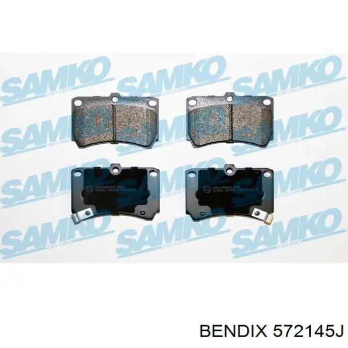 Pastillas de freno delanteras Mazda 323 BA